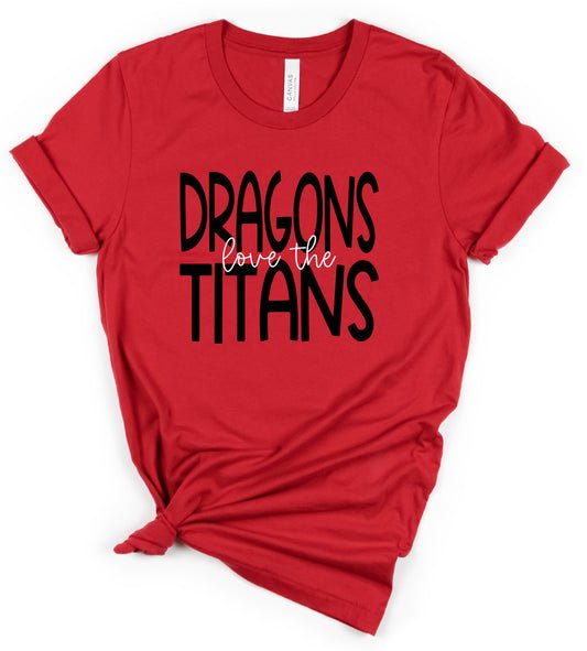 Dragons Love The Titans