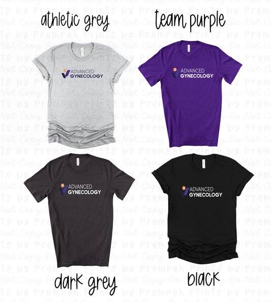 Advanced Gynecology Staff Shirts