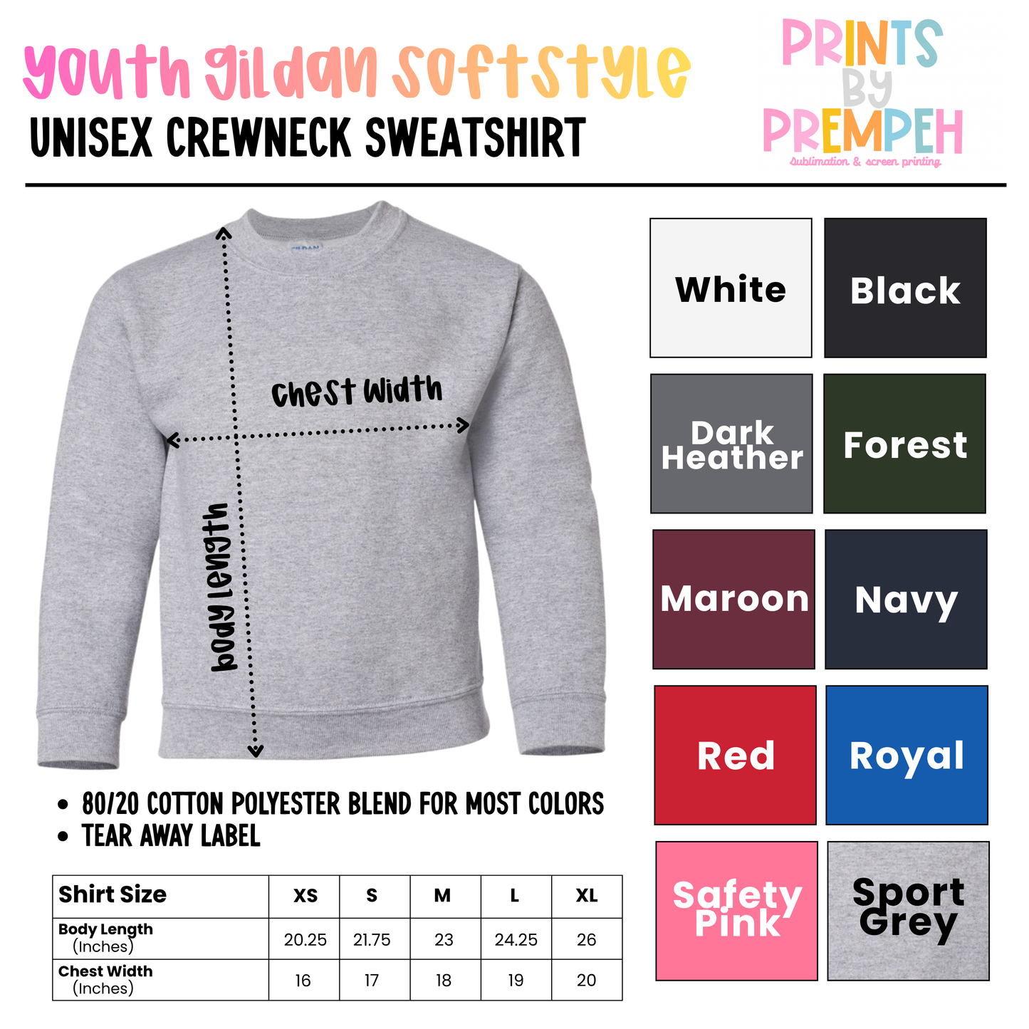 Titans 11U Cheer Items (Sweatshirt-Gildan Softstyle)