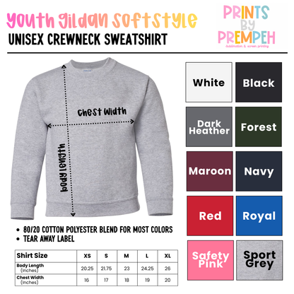 Titans 11U Cheer Items (Sweatshirt-Gildan Softstyle)